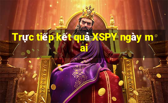 Trực tiếp kết quả XSPY ngày mai