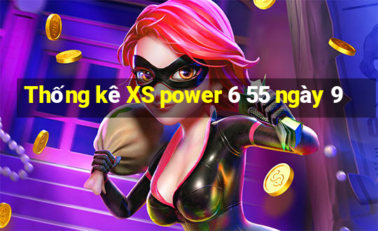 Thống kê XS power 6 55 ngày 9