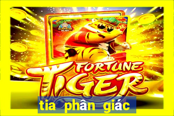 tia phân giác của góc bẹt