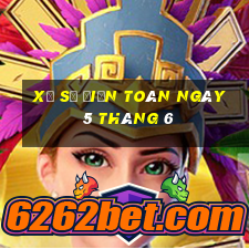 xổ số điện toán ngày 5 tháng 6