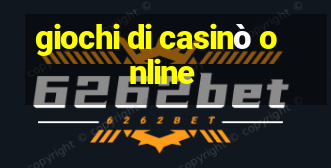 giochi di casinò online