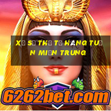 xổ số thứ tư hàng tuần miền trung