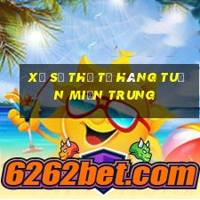 xổ số thứ tư hàng tuần miền trung