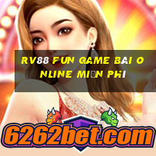 Rv88 Fun Game Bài Online Miễn Phí