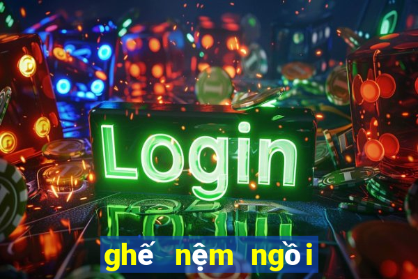 ghế nệm ngồi bệt tựa lưng