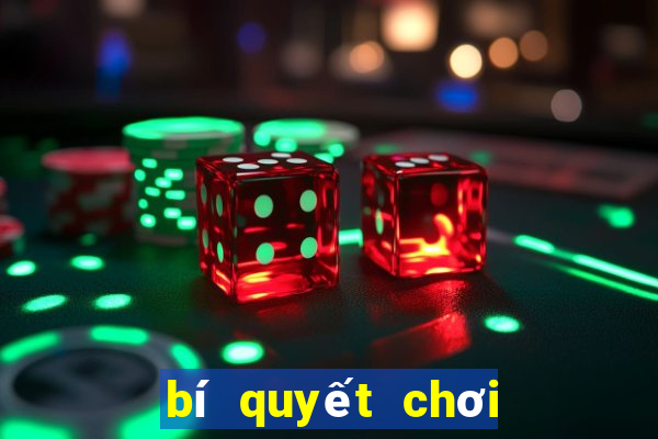 bí quyết chơi tài xỉu