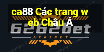 ca88 Các trang web Châu Á