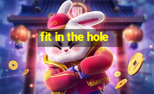 fit in the hole