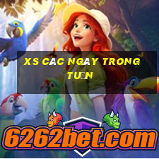 xs các ngày trong tuần