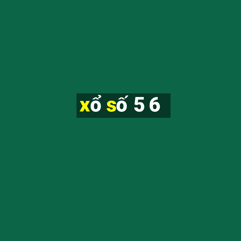 xổ số 5 6