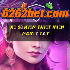 xổ số kiến thiết miền nam 7 tây