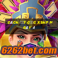 Cách đặt cược XSHP ngày 4