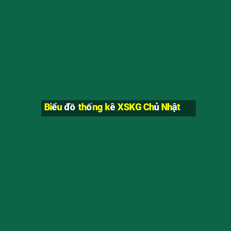 Biểu đồ thống kê XSKG Chủ Nhật