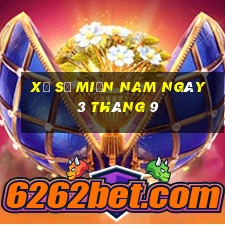 xổ số miền nam ngày 3 tháng 9