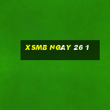 xsmb ngày 26 1