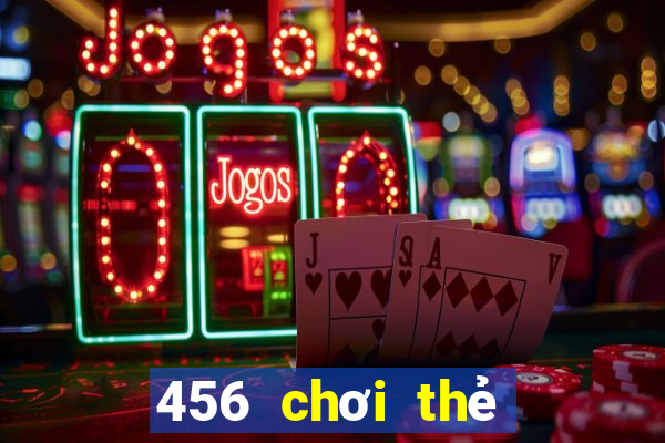 456 chơi thẻ trò chơi