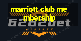 marriott club membership