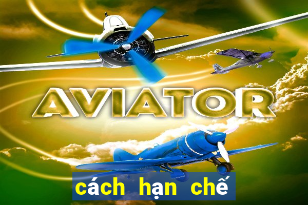 cách hạn chế tóc bết