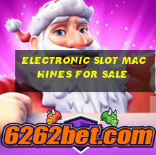 electronic slot machines for sale