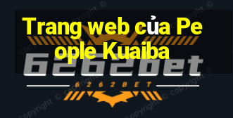 Trang web của People Kuaiba