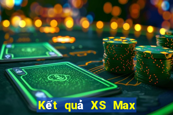 Kết quả XS Max 4D hôm qua