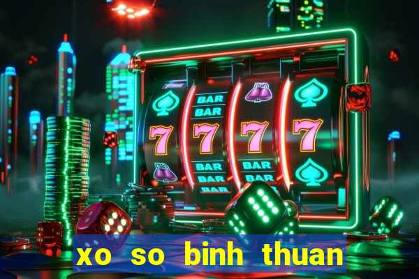 xo so binh thuan 13 10