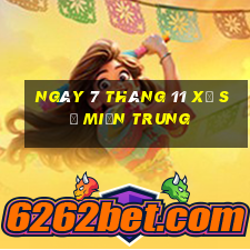 ngày 7 tháng 11 xổ số miền trung