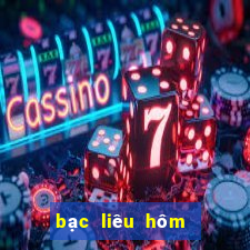 bạc liêu hôm nay xổ số bạc liêu hôm nay