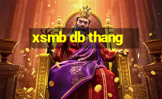 xsmb db thang