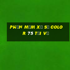 Phần mềm xổ số Color 75 Tải về