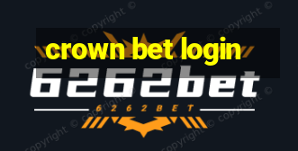 crown bet login