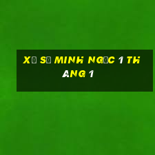 xổ số minh ngọc 1 tháng 1