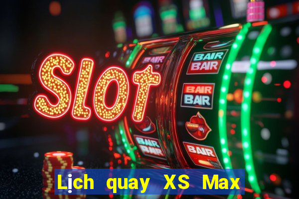 Lịch quay XS Max 3D ngày 31