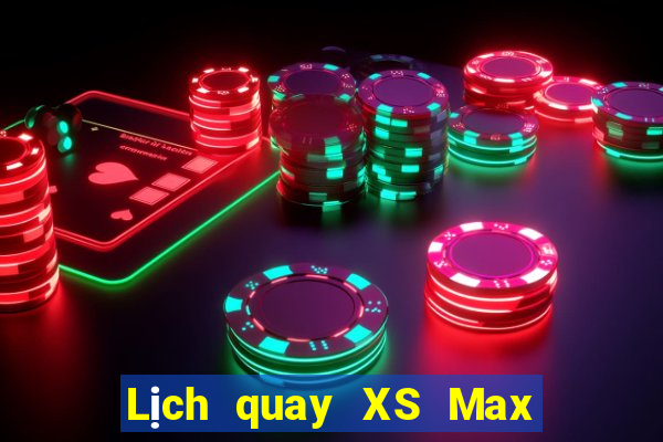 Lịch quay XS Max 4D ngày 18