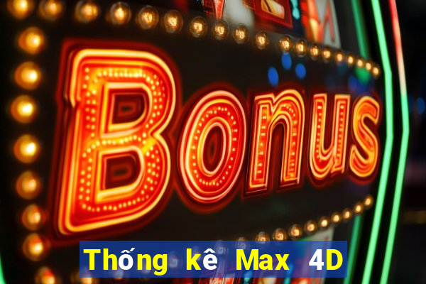 Thống kê Max 4D ngày 4