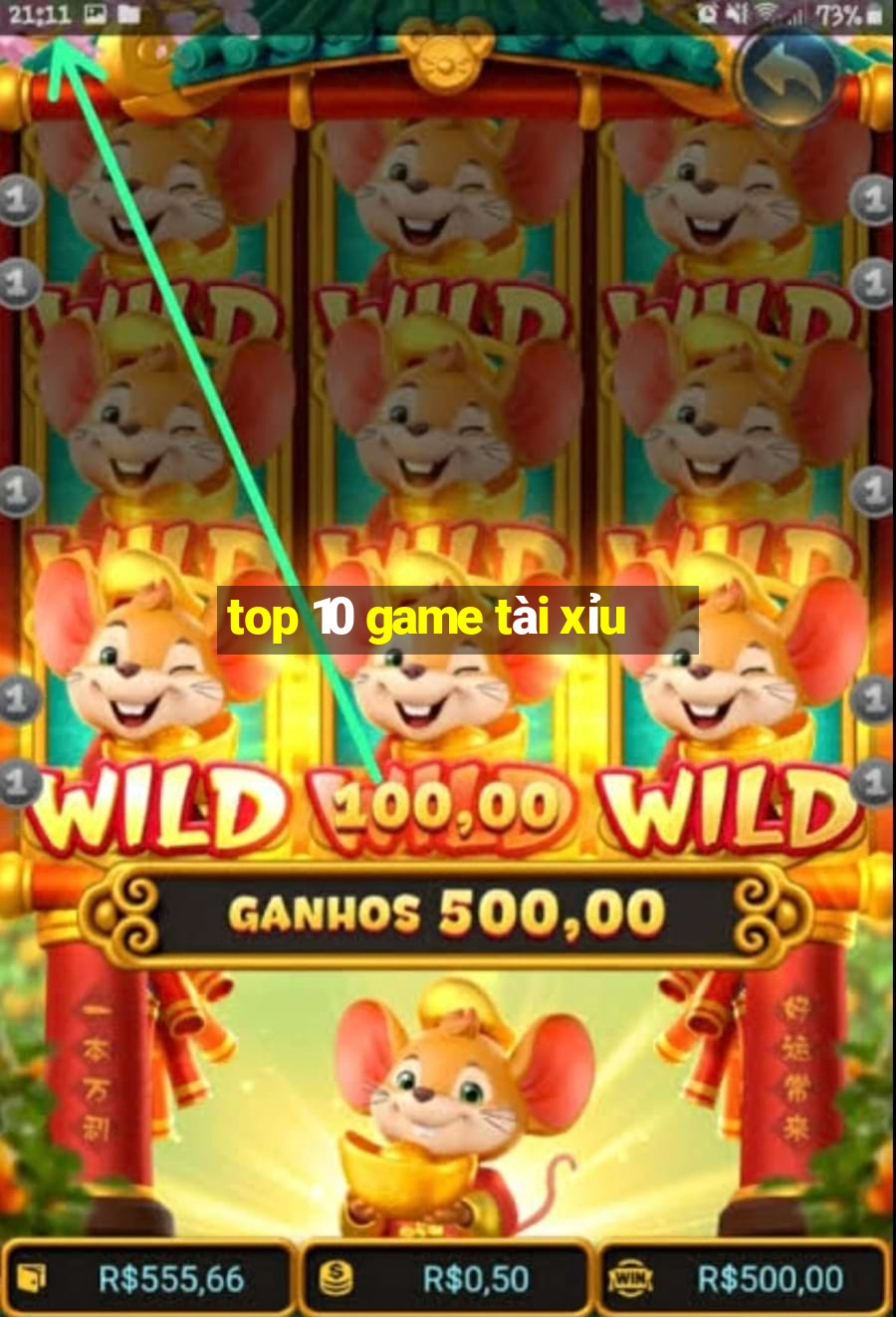 top 10 game tài xỉu