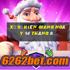 xổ số kiên giang ngày 14 tháng 8