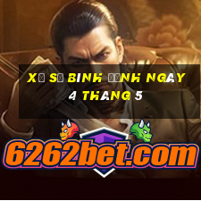 xổ số bình định ngày 4 tháng 5