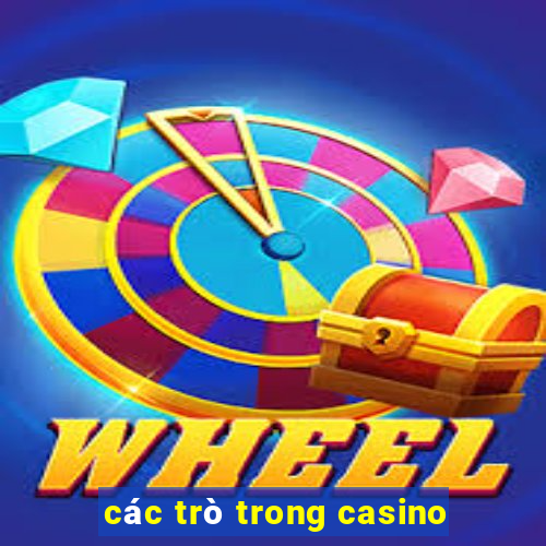 các trò trong casino