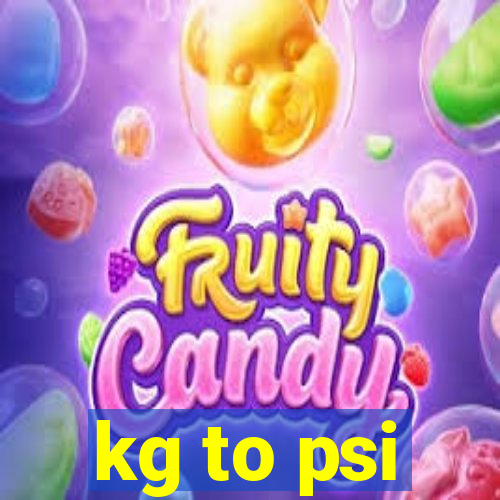 kg to psi