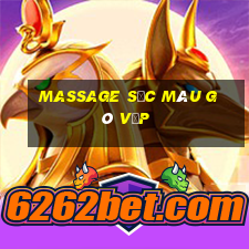 massage sắc màu gò vấp