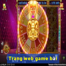 Trang web game bài