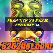 Phân tích xs Max3D Pro ngày 14