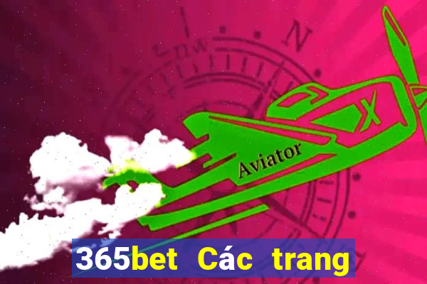 365bet Các trang web mới nhất