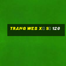 Trang web xổ số 120