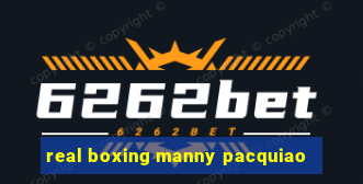 real boxing manny pacquiao