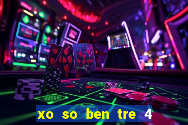 xo so ben tre 4 5 2024