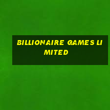 billionaire games limited