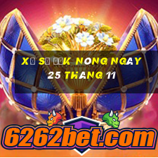 xổ số đắk nông ngày 25 tháng 11