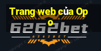 Trang web của Opo